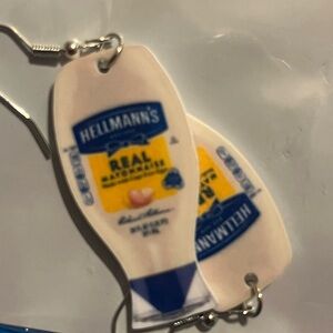 Hellmann's Real Mayonnaise Earrings